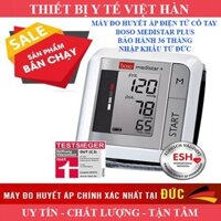 MÁY ĐO HUYẾT ÁP ĐIỆN TỬ CỔ TAY BOSO MEDISTAR PLUS - BẢO HÀNH 36 THÁNG