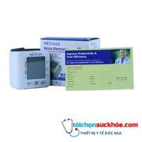 Máy đo huyết áp điện tử cổ tay Necmed LX800
