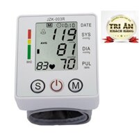 May do huyet ap dien tu- Máy đo huyết áp ELECTRONIC BLOOD PRESSURE MONITOR Model: JZK-003R-Anh Quốc