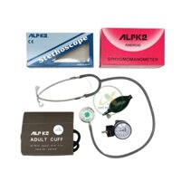 Máy đo huyết áp kế đồng hồ ALPK2 No.500V kèm ống nghe tim-phổi FT801 Nhật Bản