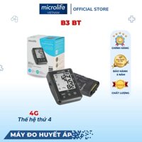 Máy đo huyết áp MICROLIFE B3 Bluetooth (BT) cho người dùng lựa chọn đo 1 lần hoặc đo 2 lần bằng cách nhấn nút MAM