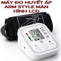 Máy Đo Huyết Áp Nhật Bản Loại Tốt ARM STYLE - Máy đo huyết áp nhịp tim tự động chuẩn xác 100% - Tự động bơm và xả.