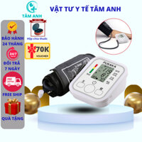 MÁY ĐO HUYẾT ÁP, NHỊP TIM BẮP TAY FUSAKA  FS-8E [ BẢO HÀNH 24 THÁNG ] GIỌNG NÓI TIẾNG VIỆT PHÙ HỢP VỚI NGƯỜI LỚN TUỔI