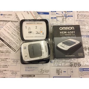 Máy đo huyết áp - nhịp tim OMRON Hem 6301