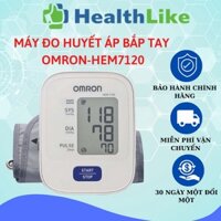 Máy Đo Huyết Áp Omron Hem-7120 Bắp Tay | Nhật Bản Cho Kết Quả Chính Xác Trong Vài Phút/HealthLike