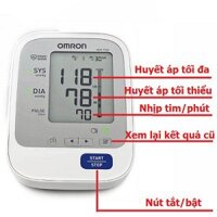 MÁY ĐO HUYẾT ÁP OMRON HEM-7322