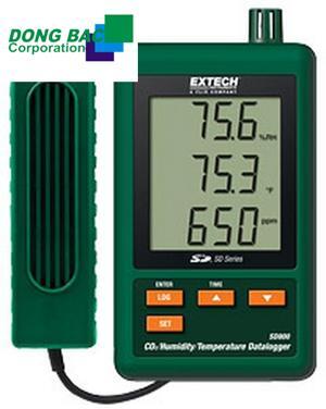 Máy đo khí CO2 nhiệt độ và độ ẩm Extech SD800