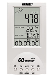 Máy đo khí CO2 nhiệt độ và độ ẩm Extech CO200