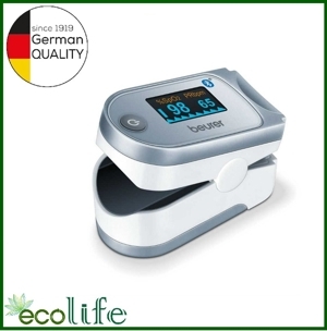 Máy đo khí máu và nhịp tim Beurer PO60