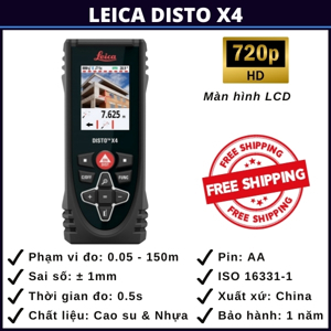 Máy đo khoảng cách laser Leica Disto X4