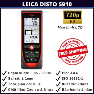 Máy đo khoảng cách laser Leica Disto S910