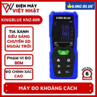 Máy đo khoảng cách laser tia xanh KingBlue KNZ-80R cầm tay đa năng, ngoài trời, đo tối đa 80 mét