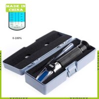 Máy đo khúc xạ độ mặn AA Đầu đọc nước Marine 0 Máy kiểm tra bể cá muối 10%