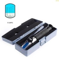 Máy đo khúc xạ độ mặn Alittle Đầu đọc nước Marine 0 Máy kiểm tra bể cá muối 10%