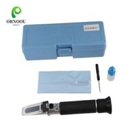 Máy đo khúc xạ độ mặn ORNOOU, Máy đo độ mặn biển cầm tay 0 ~ 100 ‰, Màn hình hiển thị trực quan Độ chính xác cao 1.000-1,070 Máy kiểm tra nồng độ muối khúc xạ lăng kính Chăn nuôi