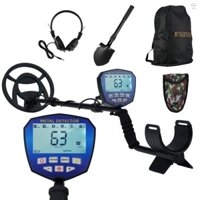 Máy dò kim loại dành cho người lớn Máy dò vàng và bạc chuyên nghiệp với màn hình LCD Độ chính xác cao Cuộn dây tìm kiếm chống nước 3 chế độ Máy dò kim loại cuộn dây có thể điều chỉnh để săn tìm kho báu