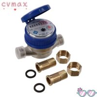 Máy đo lưu lượng nước CYMX, Máy đo nước lạnh dòng chảy đơn 15mm 1 / 2 inch, Chất lượng cao kèm phụ kiện có nắp bảo vệ Sử dụng trong vườn và tại nhà