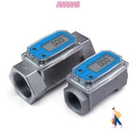 Máy đo lưu lượng tuabin kỹ thuật số ANANAS Máy đo lưu lượng dầu hỏa có độ chính xác cao Nước Methanol 1 / 1.5 / 2 inch PCB Đèn báo lưu lượng điện tử