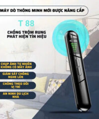 Máy dò mini T88 cao cấp dò tìm camera ẩn, định vị, nghe lén bản xuất châu âu
