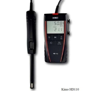 Máy đo nhiệt độ, độ ẩm Kimo HD110