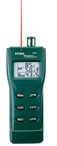 Máy đo nhiệt độ hồng ngoại độ ẩm Extech RH401