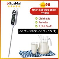 Máy Đo Nhiệt Độ Nước Pha Sữa Hàng Chọn Nhiệt Kế Nấu Ăn Pha Sữa Tp300 Thế Hệ Mới Màu Trắng - Đo Nhiệt Độ Nước Sữa Thực Phẩm An Toàn Tiện Lợi  Tiêu Thụ Ít Pin Tính Ổn Định Cao Và Chính Xác.