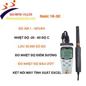 Máy đo nhiệt độ và độ ẩm Tenmars TM-182