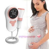 Máy dò nhịp tim cho bé Siêu âm Máy đo nhịp tim cho bé Màn hình thai nhi Doppler cho bà bầu Màn hình LCD
