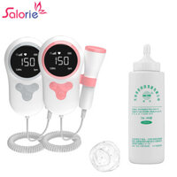 Máy dò nhịp tim thai nhi Salorie Doppler có Gel cho phụ nữ mang thai