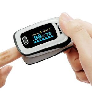 Máy đo nồng độ oxy máu và nhịp tim Jumper JPD-500F (Bluetooth)
