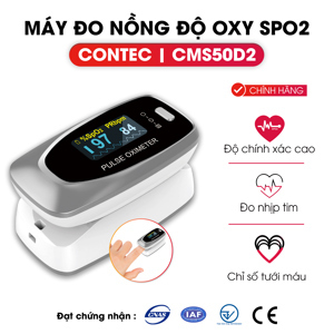 Máy đo nồng độ Oxy trong máu SPO2 Contec CMS50D2