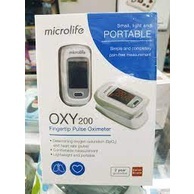 Máy đo nồng độ oxy trong máu SPO2 và nhịp tim Microlife OXY200