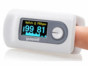 Máy đo nồng độ oxy trong máu và nhịp tim Yuwell YX301 (YX 301)