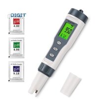 Máy đo PH kỹ thuật số 3 trong 1 cho nước, Máy đo nhiệt độ TDS / PH / TDS, Máy kiểm tra nước uống, Bể bơi, Thủy canh