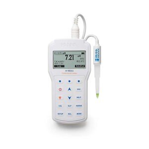 Máy đo pH/nhiệt độ trong sản phẩm sữa Hanna HI98161
