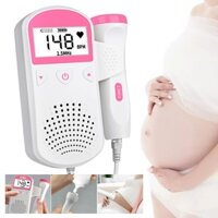 Máy dò siêu âm cho bé mới Máy đo nhịp tim thai nhi Doppler theo dõi nhịp tim trước sinh