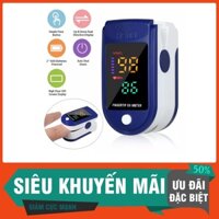 Máy đo Sp02 đo nồng độ oxy trong máu và nhịp tim Fingertip Pulse Oximeter LK-87 tặng kèm pin [ FULLBOX ]