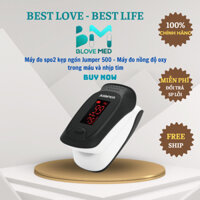 Máy đo spo2 kẹp ngón Jumper 500 – Máy đo nồng độ oxy trong máu và nhịp tim