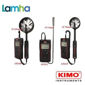 Máy đo sức gió, lưu lượng gió KIMO LV117