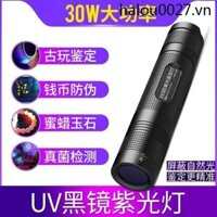 Máy dò tiền Đèn pin Nhỏ Mini Tím Ánh sáng cực tím Đầu dò tiền Bút sạc Ngọc nhận dạng Chất huỳnh quang