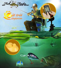 Máy dò tìm cá sóng âm không dây V1