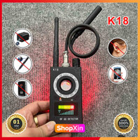 Máy Dò Tìm Camera, Định Vị, Máy Ghi Âm Ẩn Siêu Nhạy Thông Minh K18 Pro, Bảo Vệ Bạn Luôn An Toàn
