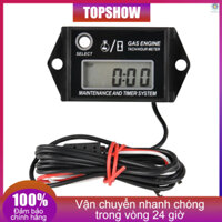 Máy Đo Tốc Độ Động Cơ Ga / Đồng Hồ Kỹ Thuật Số LCD RPM Cho Xe Máy 2 / 4