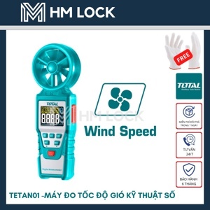 Máy đo tốc độ gió kỹ thuật số Total TETAN01