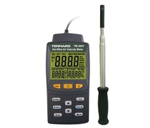Máy đo tốc độ gió nhiệt độ và độ ẩm Tenmars TM-4001