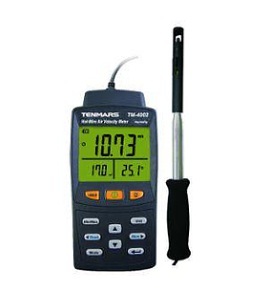 Máy đo tốc độ gió nhiệt độ và độ ẩm Tenmars TM-4001