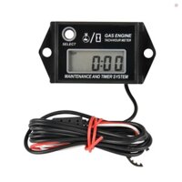 Máy đo tốc độ kỹ thuật số LCD Máy đo tốc độ / giờ Máy đo tốc độ RPM có thể đặt lại cho xe máy động cơ 2 / 4 thì có chức năng nhắc nhở bảo trì
