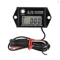 Máy đo tốc độ kỹ thuật số LCD Máy đo tốc độ / giờ Máy đo tốc độ RPM có thể đặt lại cho xe máy động cơ 2 / 4 thì có chức năng nhắc nhở bảo trì
