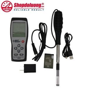 Máy đo tốc độ, lưu lượng, nhiệt độ gió SmartSensor AR866A