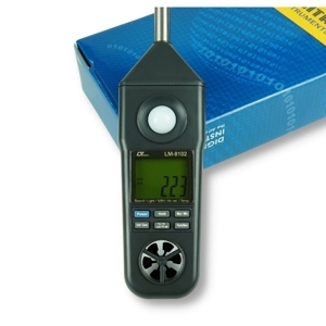 Máy đo tốc độ/lưu lượng gió Lutron LM-8102